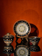 Hand-Painted Enamel Porcelain – “Spirit Serpent” Collection from Jingdezhen My Store