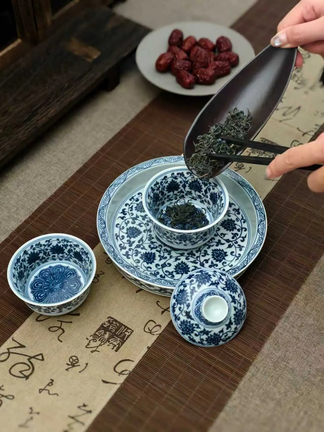 Master’s Wood-Fired Hand-Painted Ceramic Set — Collector’s Edition My Store