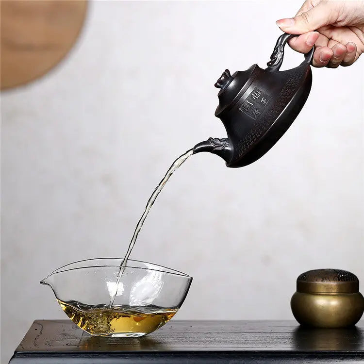 Tengwang Pavilion Zisha Teapot – Antique Bronze Clay My Store