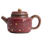 Handcrafted Mineral Clay Teapot with Gold Detailing — Artisanal Wabi-Sabi Teaware My Store