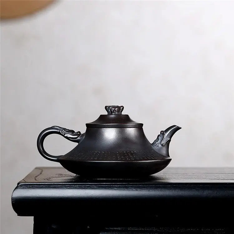 Tengwang Pavilion Zisha Teapot – Antique Bronze Clay My Store