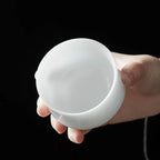 Dehua White Porcelain Gongfu Teacup – Jade Porcelain Tasting Cup My Store