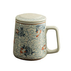 Ru Kiln “Auspicious Rabbit & Cloud” Ceramic Mug – Harmony and Fortune in Every Sip My Store