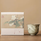 Ru Kiln “Distant Mountains” Flower-Rim Teacup My Store