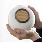 Dehua Jade White Porcelain Tea Canister – Handcrafted Elegance in Pure Porcelain My Store