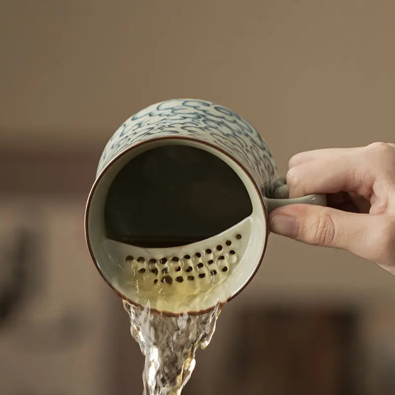 Ru Kiln “Cloud & Crescent” Ceramic Mug My Store