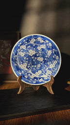 “Imperial Plum Blossom” – Hand-Painted Jingdezhen Porcelain (Emperor Kangxi’s Favorite, Collector’s Edition)