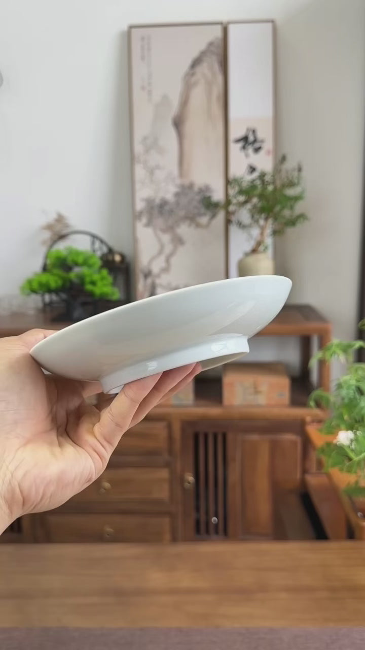 Hand-Painted Blue and White Porcelain – “Rising Sun” Collection from Jingdezhen