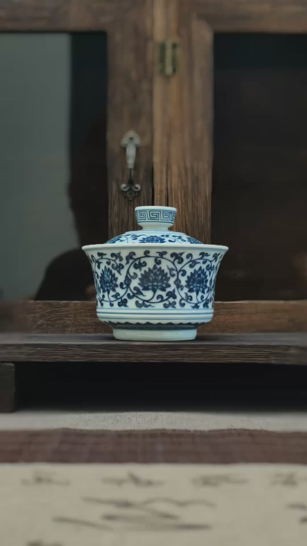 Master’s Wood-Fired Hand-Painted Ceramic Set — Collector’s Edition