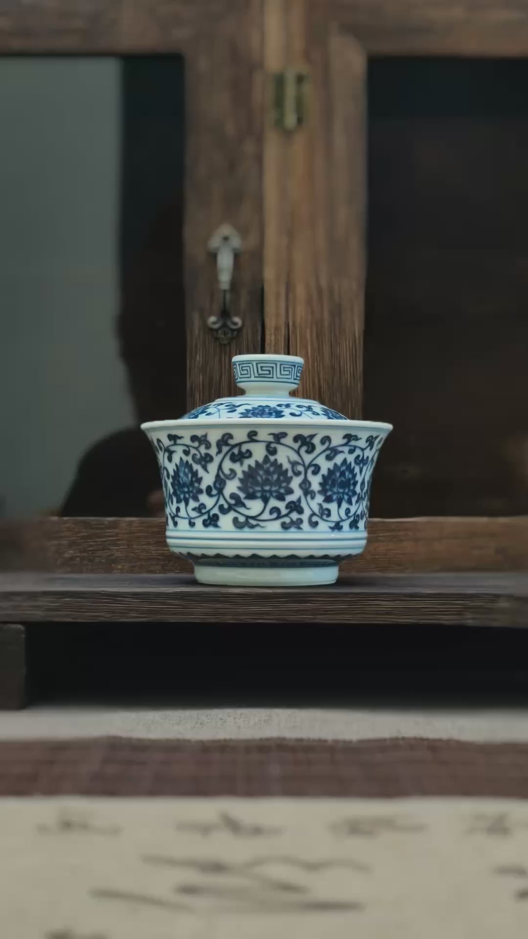 Master’s Wood-Fired Hand-Painted Ceramic Set — Collector’s Edition