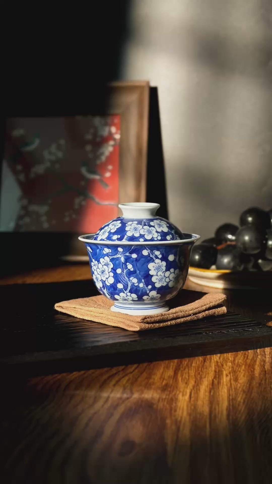 “Imperial Plum Blossom” – Hand-Painted Jingdezhen Porcelain (Emperor Kangxi’s Favorite, Collector’s Edition)