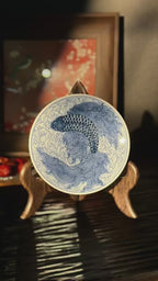Hand-Painted Blue and White Porcelain Set – The Kunpeng Collection