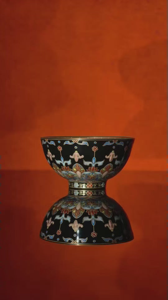 Hand-Painted Enamel Porcelain – “Spirit Serpent” Collection from Jingdezhen